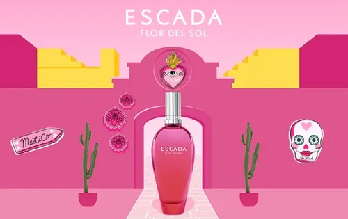 Perfume Flor Del Sol Para Mujer De Escada Edt 100ml