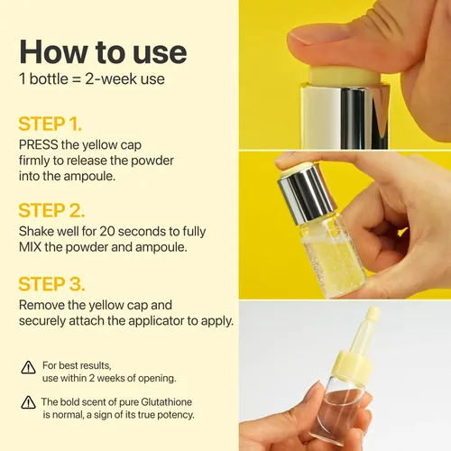 Numbuzin No.5 Glutathione Txa Dark Spot Ampoule Manchas