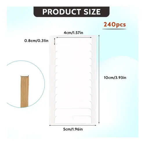 Cinta De Extensión Del Cabello, 240 Pcs Cinta Adhesiva De De