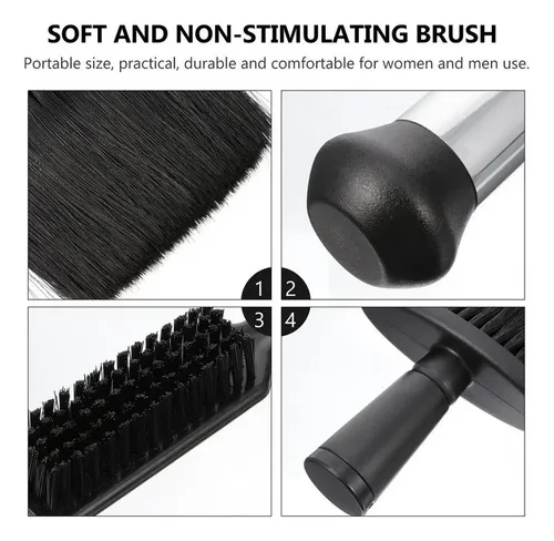 Cepillo De Limpieza De Cabello Para Barberos, 5 Piezas