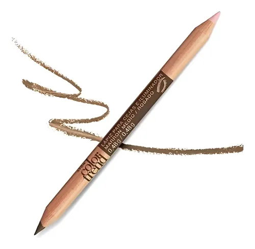 Lápiz Delineador Para Cejas + Iluminador Avon Color Trend