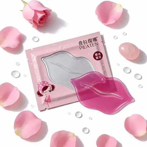 Parche Colágeno Y Ácido Hialurónico Para Labios X10