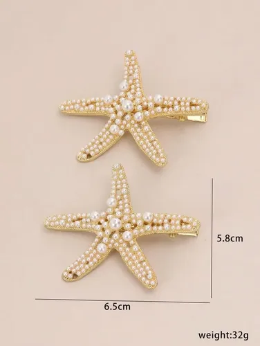 2 Accesorios Para El Cabello De La Serie Ocean Para Mujer, Q