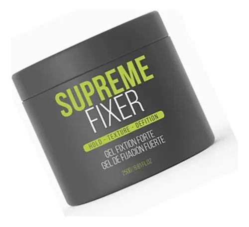 Gel Supreme Fixer Fijacion Fuerte X 250 Gr Bekim Rulos Curly