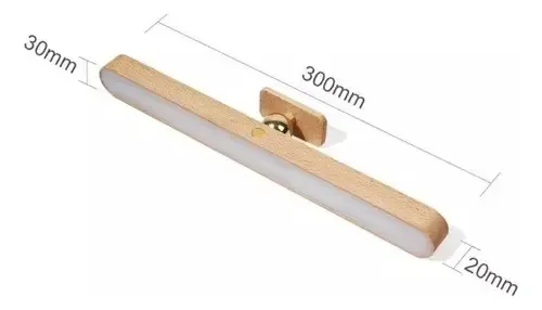 Xc Espejo De Baño, Luz Frontal, Lámpara De Pared Led, Luz