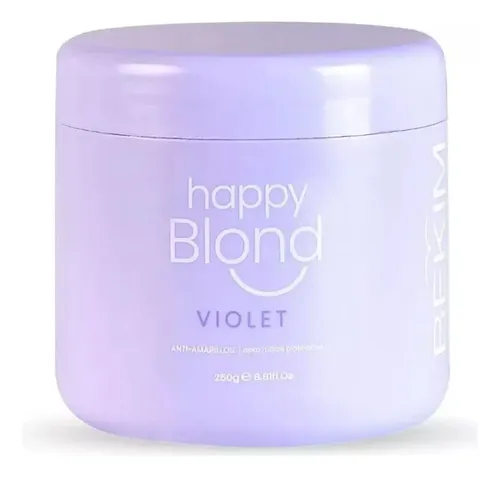 Mascara Matizadora Happy Blond Violeta Bekim 250g Pack X3
