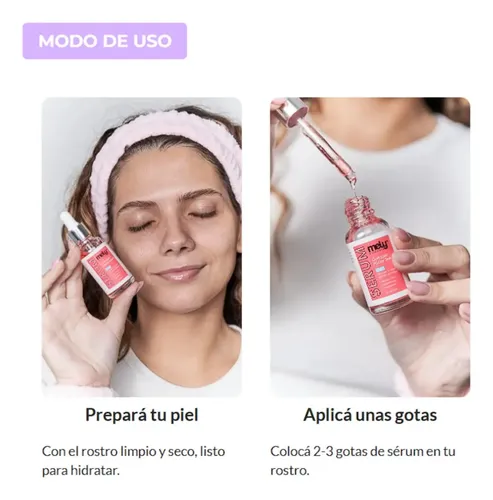 Serum Facial 4 En 1 Colágeno, Glicerina, Ácido Hialurónico Madura Noche