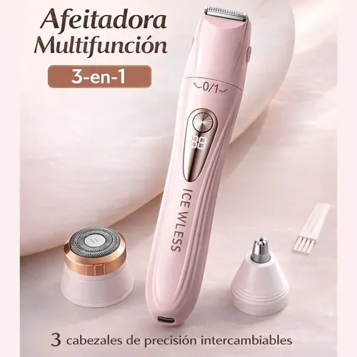 W Depiladora Eléctrica Recargable Para Mujer, Rasuradora M