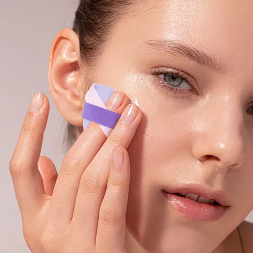 Mini Almohadilla Aplicadora De Maquillaje En Forma De Mzgj