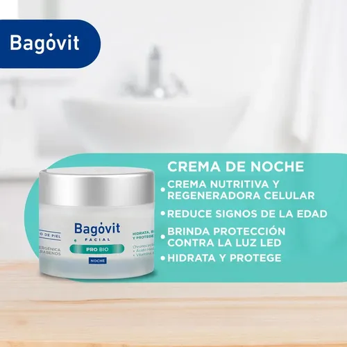 Bagóvit Facial Pro Bio Crema Nutritiva De Noche