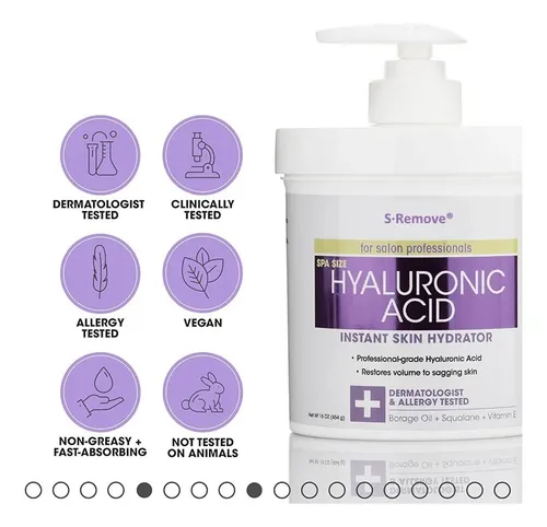 Loción Hidratante Corporal Y Facial Con Ácido Hialurónico