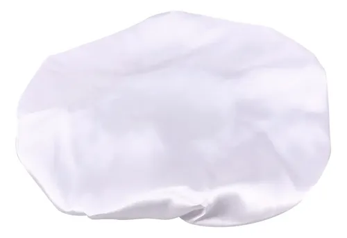 Gorro De Baño Elástico Redondo Con Pelo De Seda Sintética Ex
