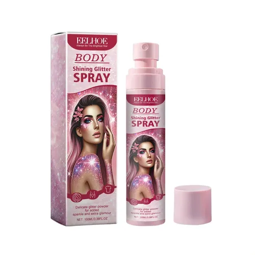 Spray Eelhoe Stage Makeup Con Purpurina, Para Enfermedades De Mej