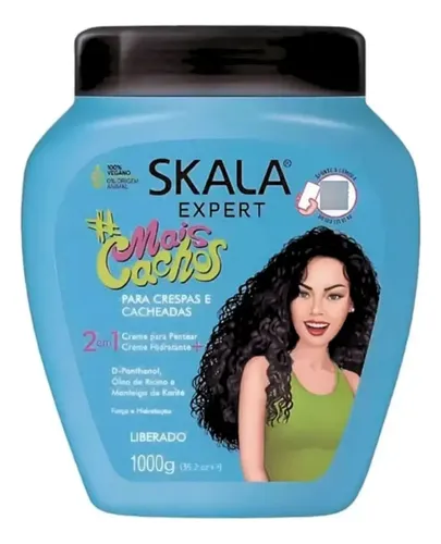 Kit Rulos Cepillo Definidor Curly+ Mascara Skala Mais Cachos