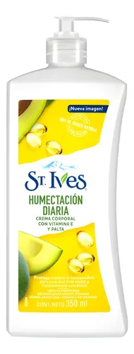 Crema Corporal St. Ives Humectación Diaria 350ml Dosificador