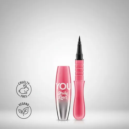 Delineador De Ojos You Strike Liner Negro Vegano Cruelty Fre