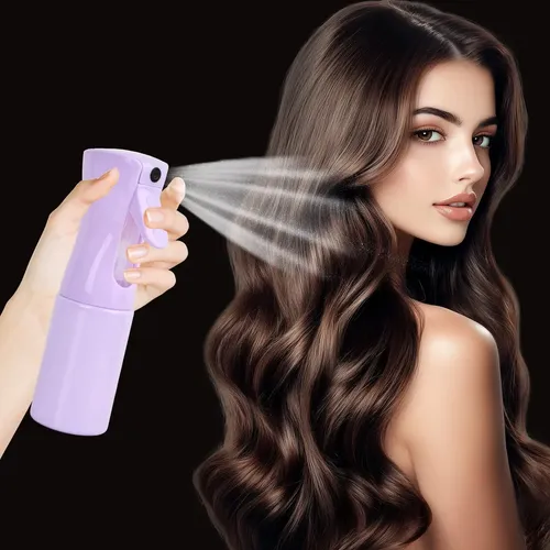 Set De Peines Y Cepillos Con Botella Spray Para Cabello