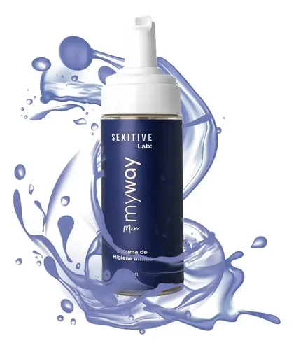 Espuma De Higiene Íntima Masculina My Way Men 150 Ml