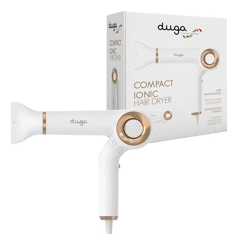 Duga Secador De Pelo Compact Ionic Hair Dryer D2302 Plegable