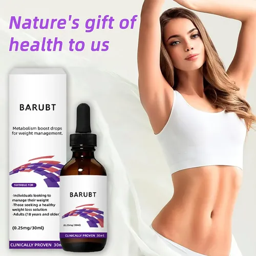 Las Gotas Metabólicas Barubt 30 Ml Promueven El Metabolismo,