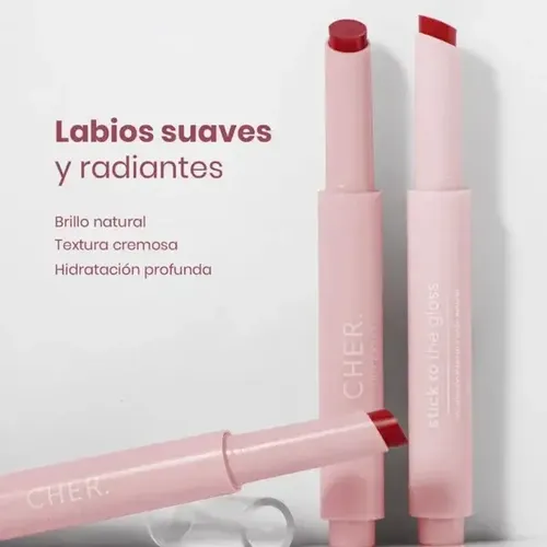 Set Maquillaje Cher Peachy In Pink 3 Piezas Ojos Y Labios