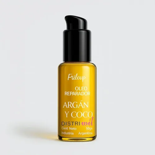 Serum Oleo Reparador Argan Y Coco Frilayp X50cc X12 Unidades