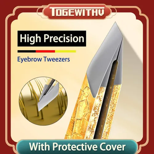 Nueva Pinza De Precisión Para Cejas Tainle Para Cabello Enca