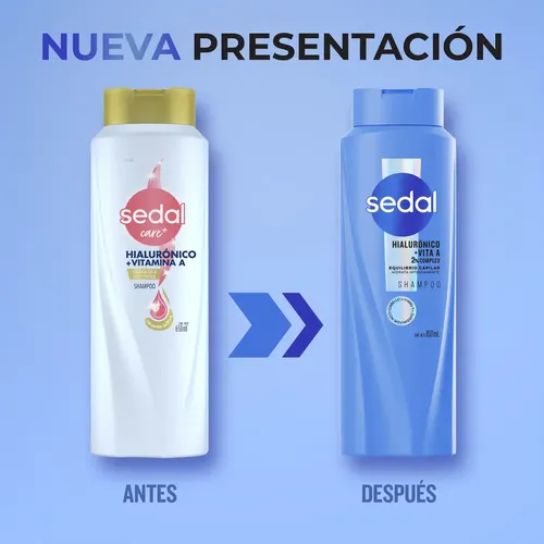 Sedal Shampoo Hialuronico + Vit. A X 650ml