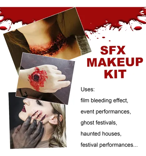 Paquete De Maquillaje De Halloween: Cera Para La Piel, 2026