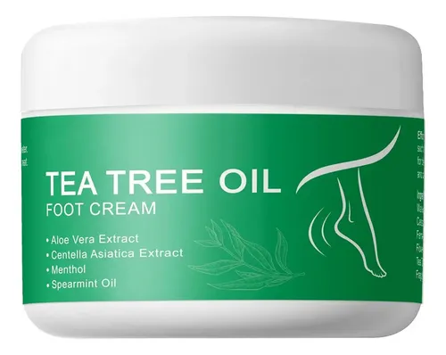 Crema Hidratante For Pies Con Aceite De Árbol De Té