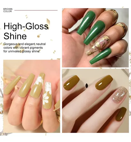 12 Colores Gel Semipermanente Con Lámparas Led Uñas