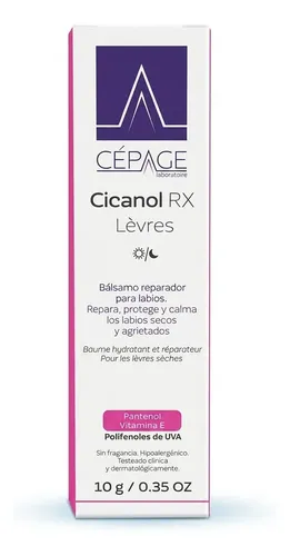 Cepage Balsamo Reparador Para Labios Cicanol Rx Levres X10g