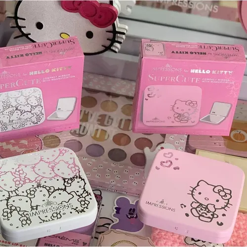 Espejo Compacto Impressions Vanity Hello Kitty Supercute