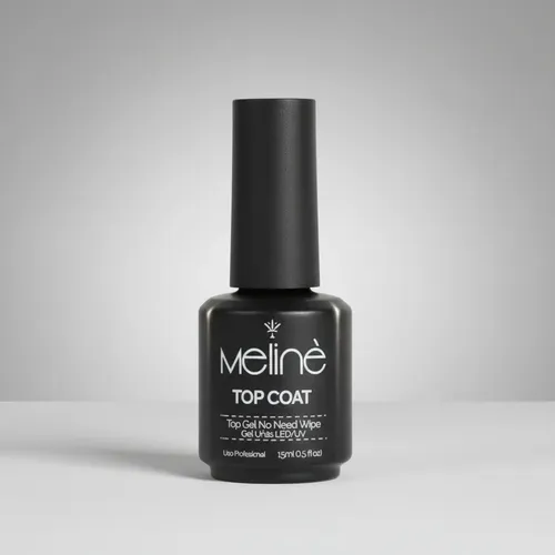 Esmalte Profesional Top Coat Meliné Gel Uñas Led Uv