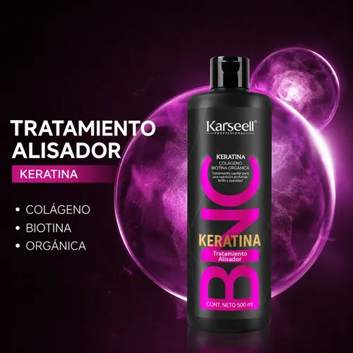 Karseell Keratina Alisador 500ml Collagen Biotin Bnc