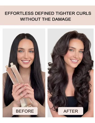 Set De Rulos De Cabello Riffin De Terciopelo Sin Calor Con P