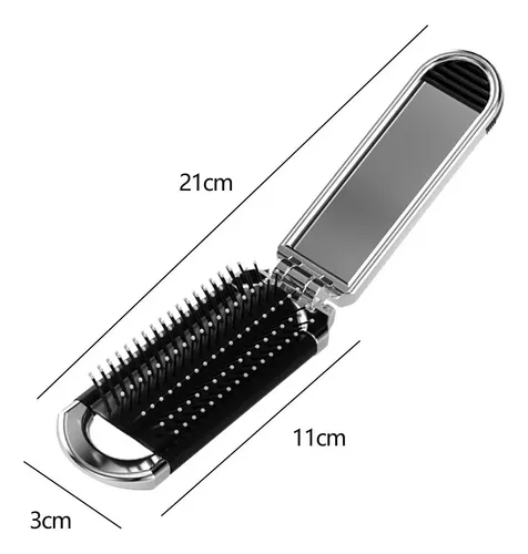 Pincel Plegable Con Espejo De Maquillaje/pincel Pequeño.