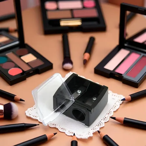 Sacapuntas De Lápiz De Maquillaje Squarezhenbo Doble