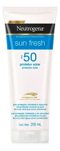Neutrogena Sun Fresh Protector Solar Crema Fps 50 200ml 3c