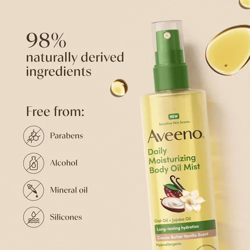 Aveeno Aceite Corporal En Bruma Hidratante 6.7 Oz Aveeno