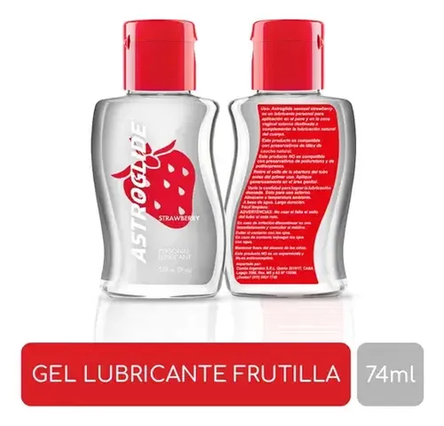 Líquido Lubricante Íntimo Astroglide Frutilla 74ml