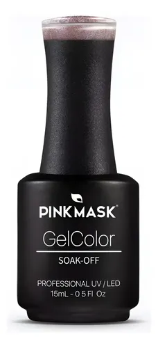 Pink Mask Esmalte Semipermanente Gel Color X 15ml/.5floz Brut Rose