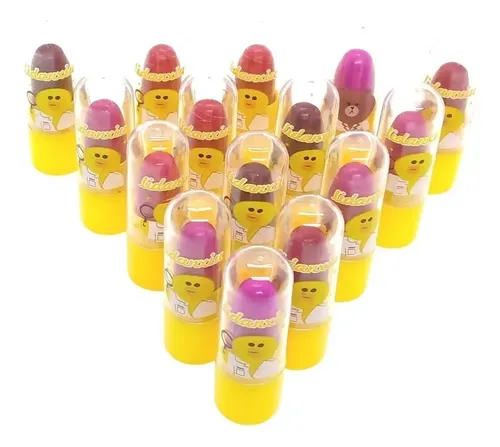 Labial Lapiz Mini X 20 Aroma Frutal Souvenir Spa Nena Cumple