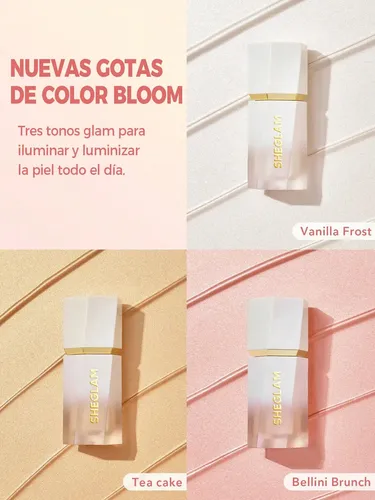 Iluminador líquido Sheglam Glow Bloom – Vanilla Frost