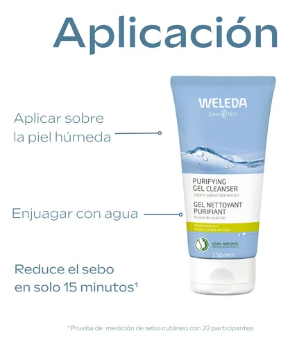 Gel Limpiador Purificante Rostro Weleda