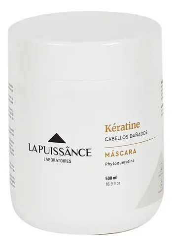 Máscara Capilar La Puissance Keratina Anti Frizz Pelo 500ml