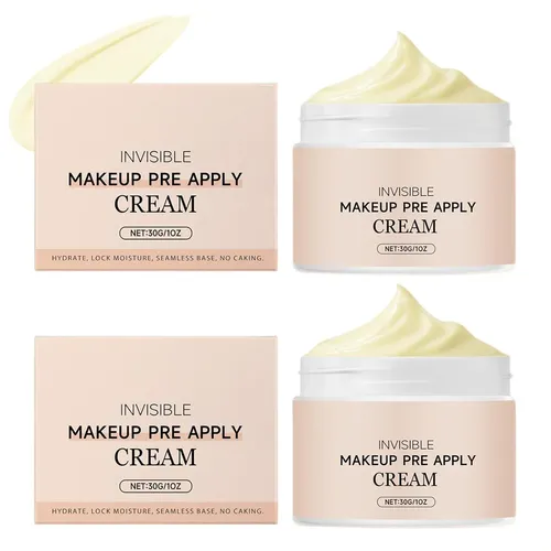 2 Paquete, Crema Prebase Invisible Maquillaje,poros Faciales