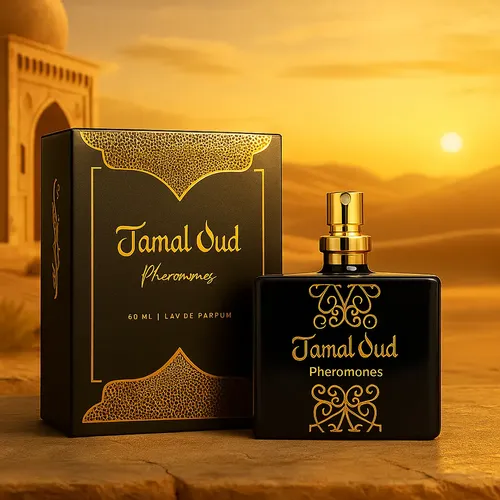 Eau de Parfum Jamal Oud para Hombre de Butterfly Effect con Feromonas, 60 mL