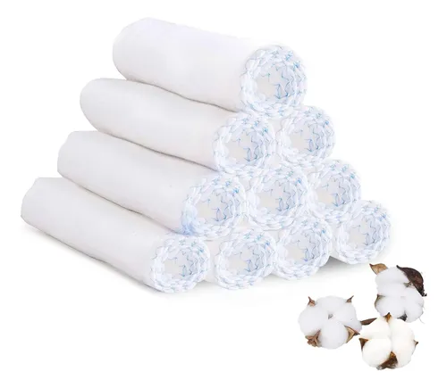 Paños Faciales Reutilizables De Muselina Yaosan, Pack De 20,