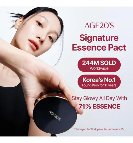 Base De Maquillaje Vegana Age20’s Signature Essence Pact